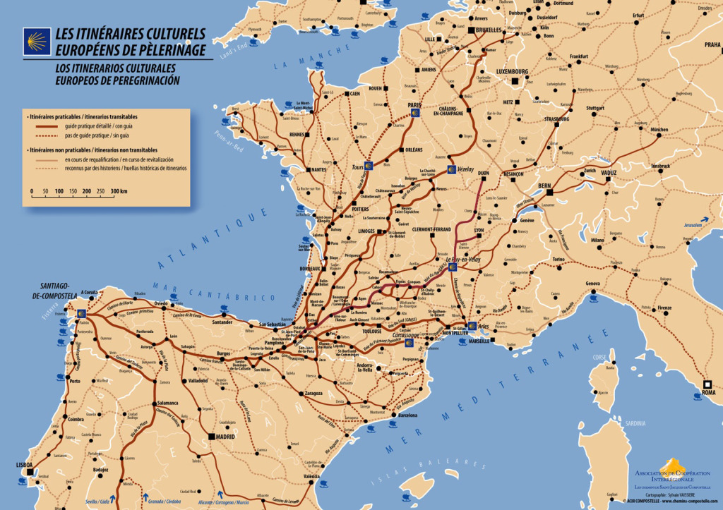 French-pilgrimage-pilgrim-map